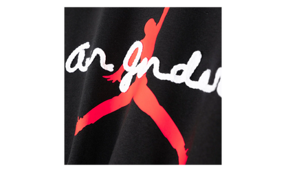 Jordan Brooklyn Fleece Crewneck Sweatshirt "Black / Infrared 23" IF1845 010