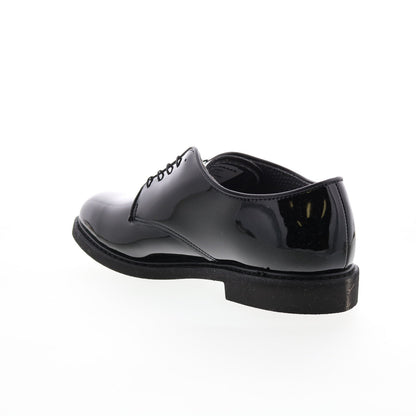 Altama O2 High Gloss Oxford Tuxedo Mens Black Wide Oxfords Plain Toe Shoes