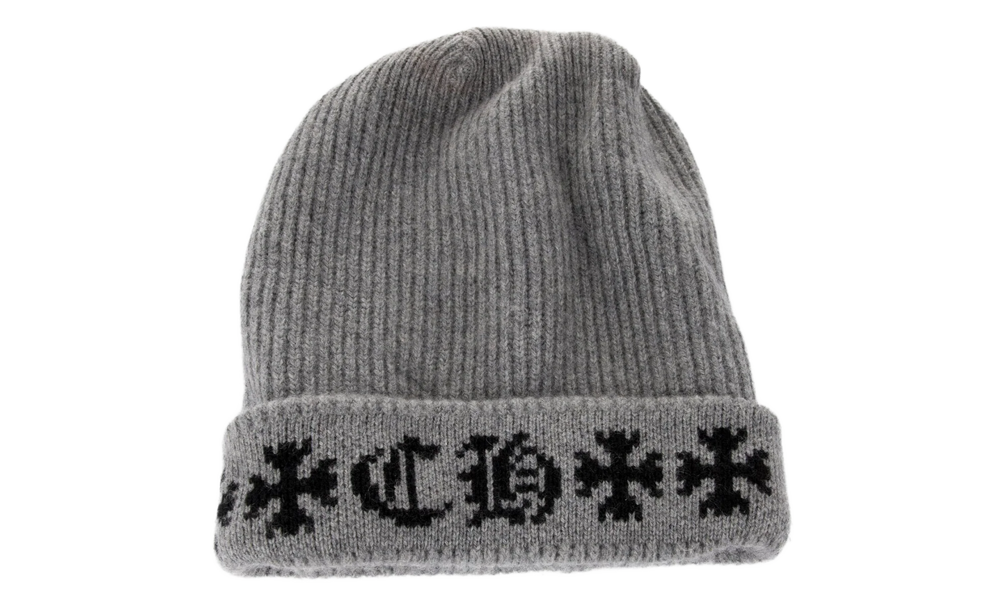 Big Daddy Cashmere Beanie "Grey" CHRM0910