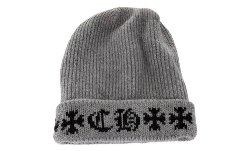 Big Daddy Cashmere Beanie "Grey" CHRM0910