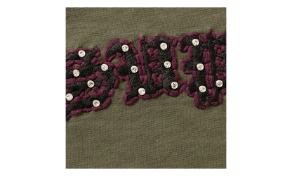 Rhinestone Raglan S/S Top "SS26- olive" SU27323