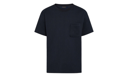 Signature 3D Pocket Monogram Short Sleeve Tee "Navy" 1A7XRT