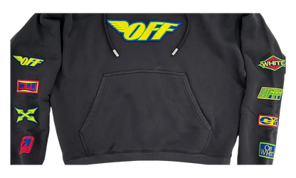 Racing Skate Hoodie "Black" OMBB085G24FLE00X018