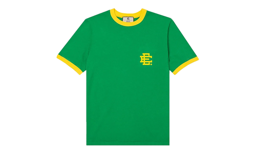 EE Ringer T-Shirt SS23 "Green / Yellow" EE367