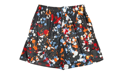 EE Basic Shorts "Paint Splatter - Black Red" EE107