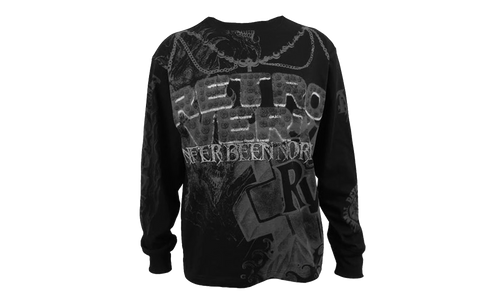Never Been Normal Thermal Sweatshirt "Black" RET024