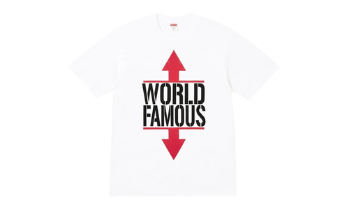 World Famous Tee "SS26 - White" SU27451