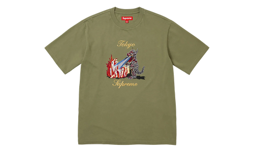 Monster S/S Top "SS26 - Light Olive" SU27399