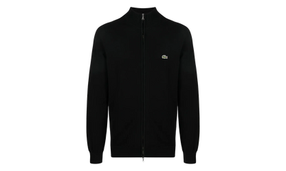 Zip-Up High-Neck Cotton Sweater "Black" AH1957 031