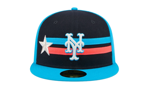 59FIFTY New York Mets 2024 All Star Game Fitted Hat "Blue / Orange" NE492
