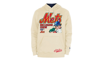 Big League Chew New York Mets Pullover Hoodie "Light Cream" NE496