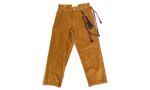 Pin Stitch Pants "Cotton Cord - Camel Fade Out" 261 MPT107 CORDCML