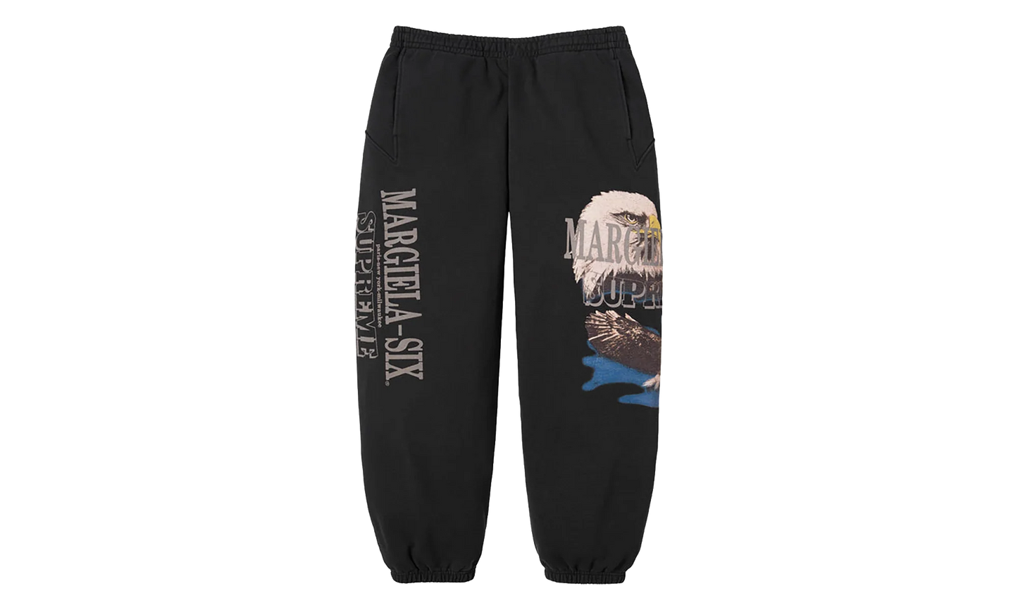 MM6 Maison Margiela Eagle Sweatpant "SS26 - Black" SU27198