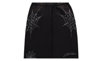 Rhinestone We Zip Sweatpants "Black" SP5der395
