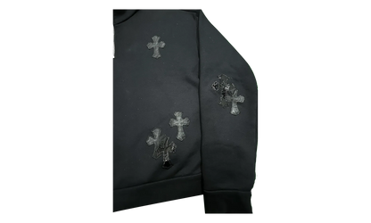 Cross Patch Quarter Zip "Black" CHRM0834