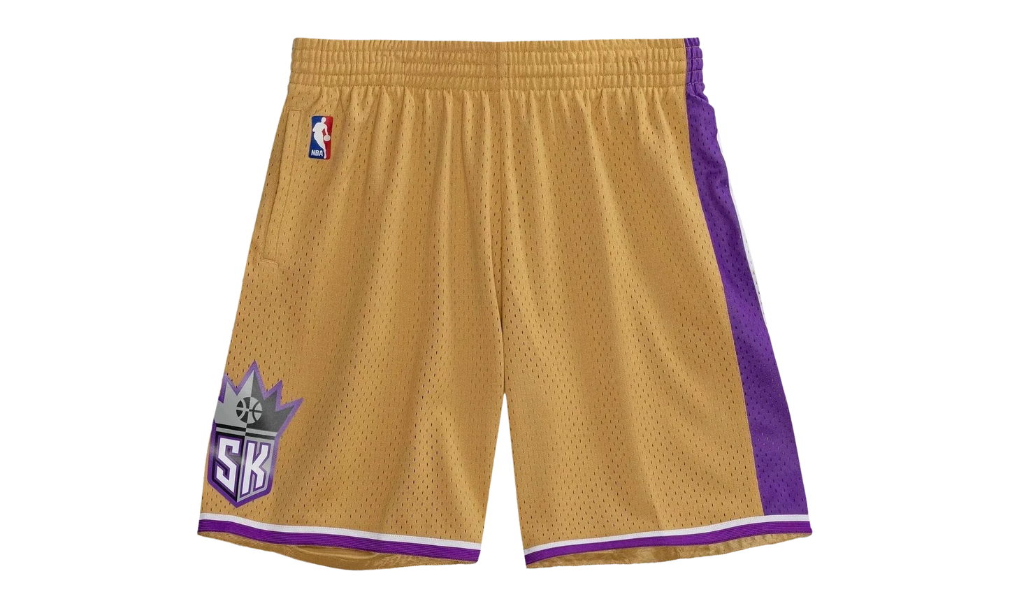 NBA Swingman Shorts "2005 Sacramento Kings - Gold" SMSHAC19179 SKILTGD05