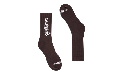 New Age Logo Socks "Mocha" GS143