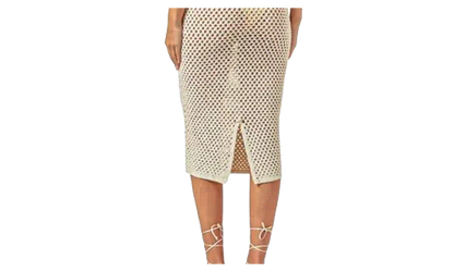 Rhea Midi Skirt "Beige" KITH43
