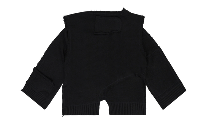 Unadorned Sweater Vest "Coal" 02637 10004WDWUSV BLAC