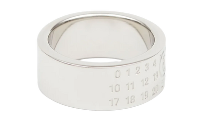 Minimal Logo 8mm Ring "Palladio Polished" SM6UQ0057 P646951