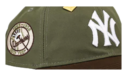 9TWENTY New York Yankees 50th Year Adjustable Hat "Olive" NE321
