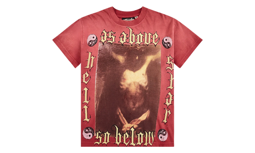 As Above So Below T-Shirt "Red" HSR275