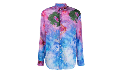 Azure Patterned Shirt "Multicolor" S71DM0614S76674002S