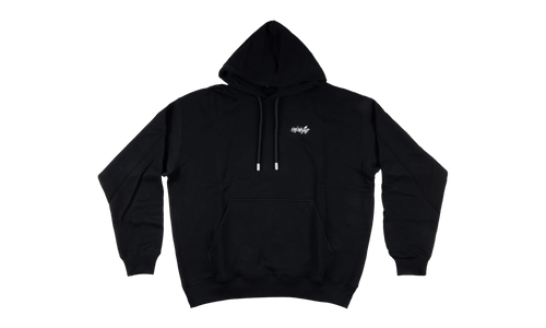 PAINT SPLATTER ARROW DIAG FRENCH TERRY HOODIE "Black" 44OWOS26K062 001