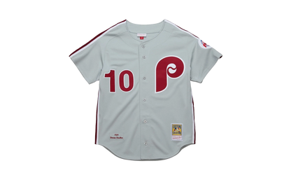 MLB Darren Daulton Jersey "1989 Philadelphia Phillies - Chrome" AJY17192 PPH89DDACHRM