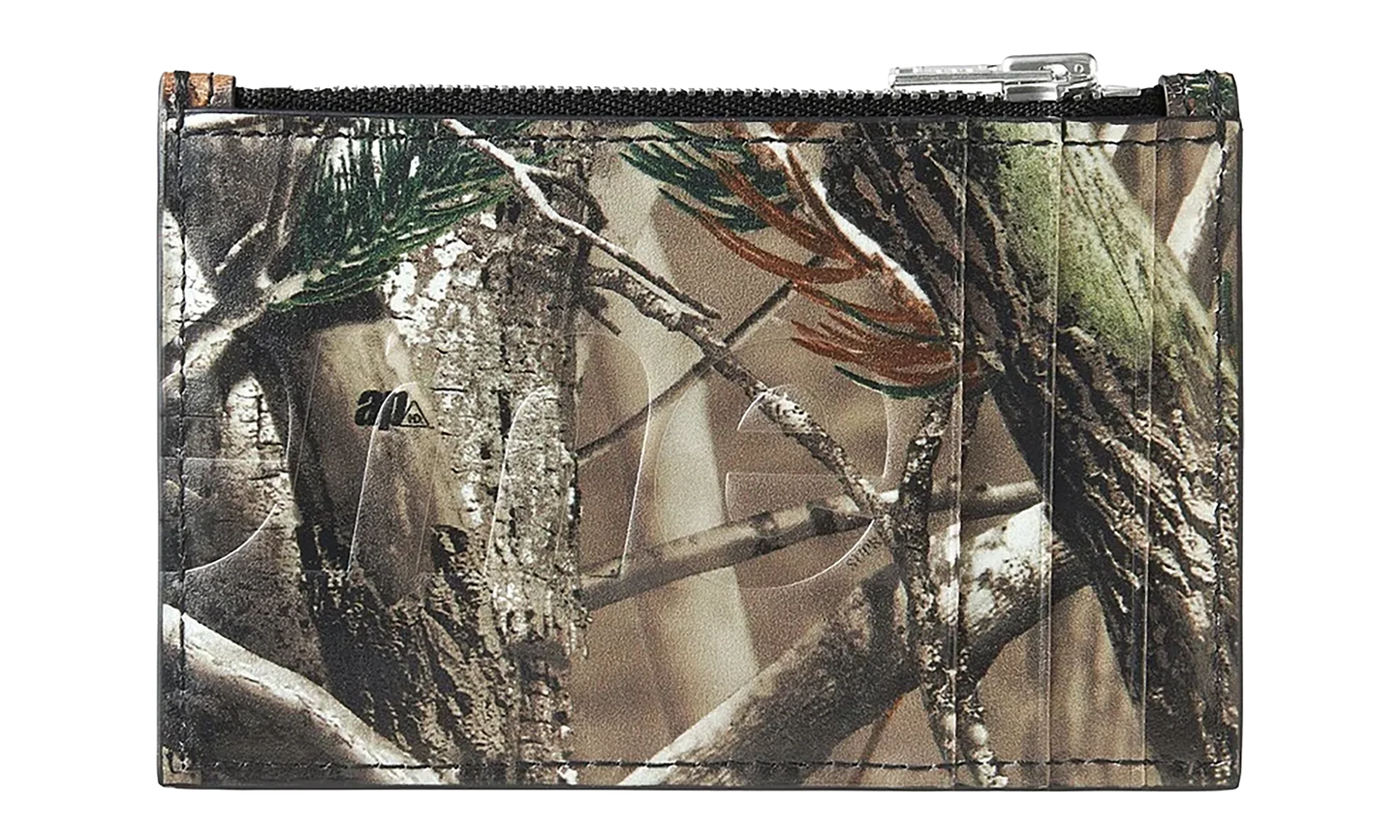Leather Zip Card Holder "FW25 - Realtree Hardwoods Camo" SU27156