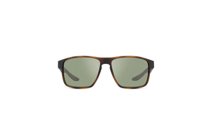 Essential Venture Sunglasses "Matte Tortoise / Green / Gunmetal Flash" EV1001 200