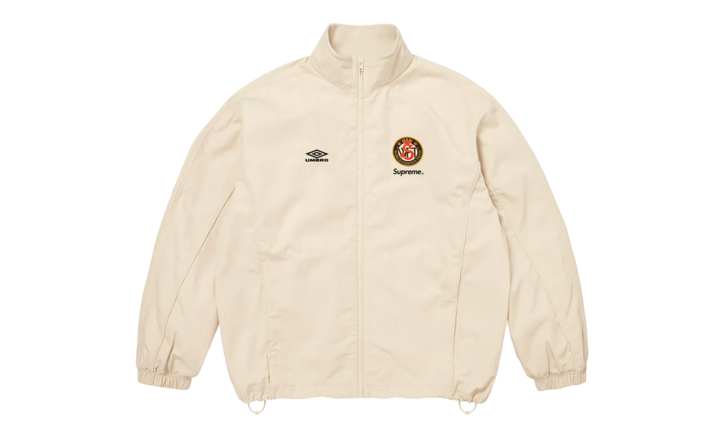 Umbro® Cotton Ripstop Track Jacket "SS26 - Stone" SU27025