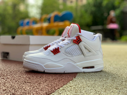 4 Retro Metallic Red