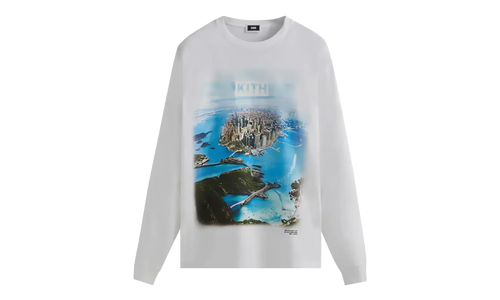 South FerryLong Sleeve Tee "White" KITH81
