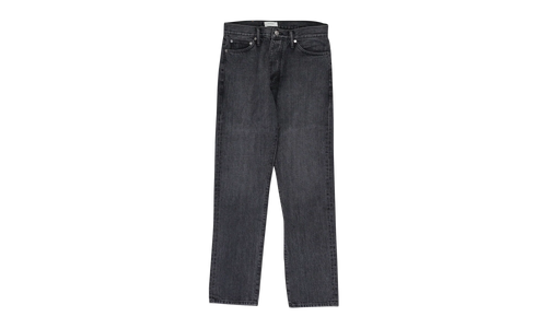 Classic Denim Straight-Fit Jeans "Black" RHD-MJNS-0032