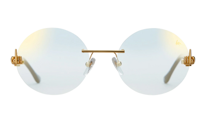 508 Rimless Drill Mount F.U. Edition 24KT "Yellow Gold / Black / Flash Gold" DMMF2 0005 16T3