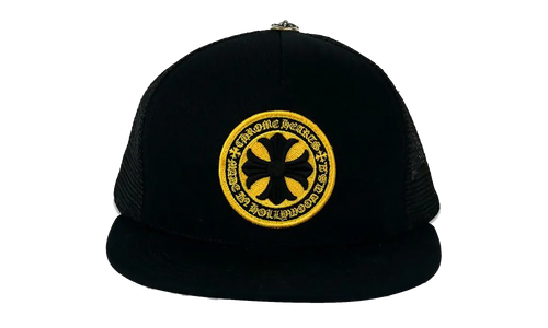 Plus Cross Seal Stamp Trucker Hat "Black" CHRM1141