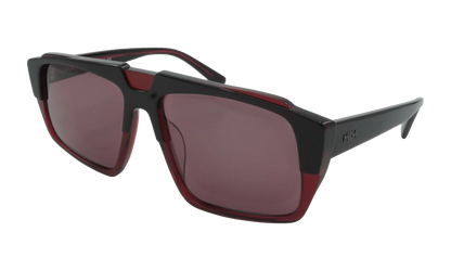 Aviator Sunglasses "Black/Wine" MCM693S-037