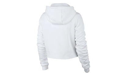 Sportswear Rally Cropped Hoodie WMNS "White" AQ9965 100
