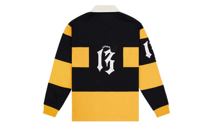 Classic Field Rugby Shirt "Black / Yellow" VIXTJQPJ