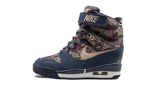 AIR REVOLUTION SKY HI LIB QS WMNS "AMORY NAVY/ VACHETTA TAN" 632181 402