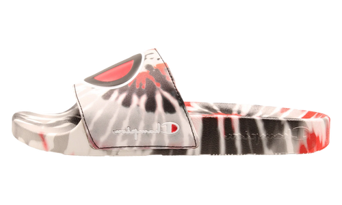 Life™ IPO Tie Dye Slides GS "Black / Scarlet Red / Grey" CP101192Y