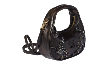 Embroidered Wander Bag WMNS "Caffe" 5BP078 2IF9 F0201