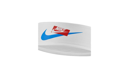 FURY HEADBAND 2.0 PRINTED "White / Chile Red / Light Photo Blue" N.000.2004.121