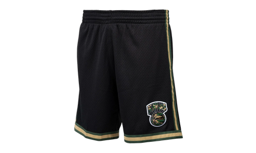 NBA Straight Fire Camo Swingman Shorts "1991 New York Knicks - Black" BA30ZC NYK K NNJ