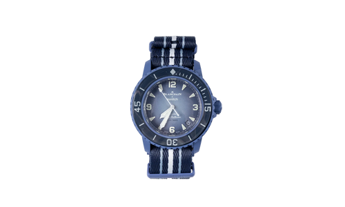 Blancpain x Swatch Scuba Fifty Fathoms "Atlantic Ocean" SO35A100