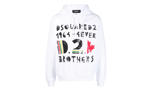 D2 Brothers Hoodie "White" S71GU0574S25551100