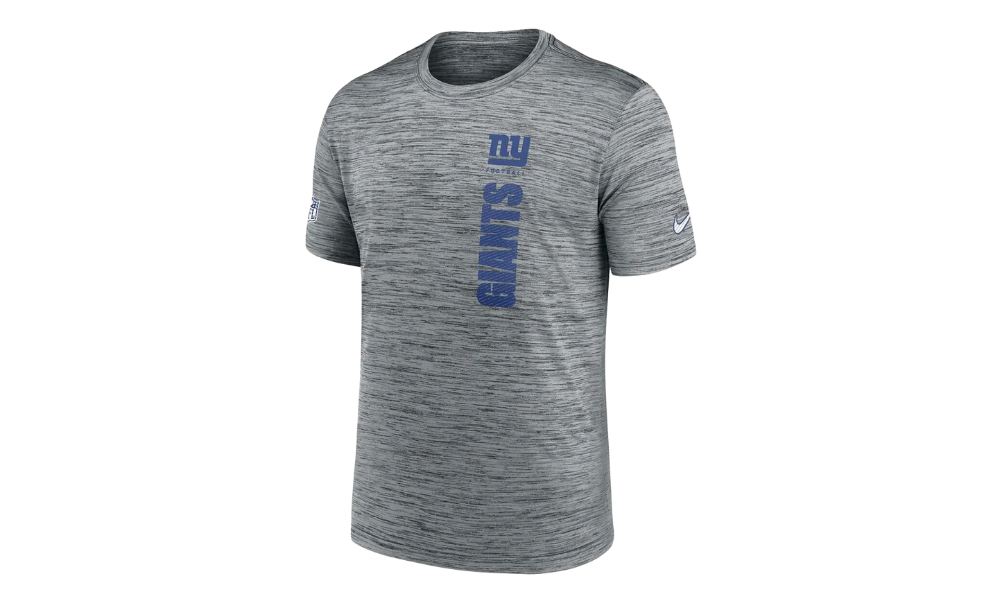 NFL New York Giants 2024 Sideline Velocity Performance T-Shirt "Grey" 02ER 06G 8I CAT