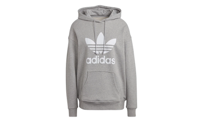 Originals Trefoil Hoodie WMNS "GREY HEATHER" H33589