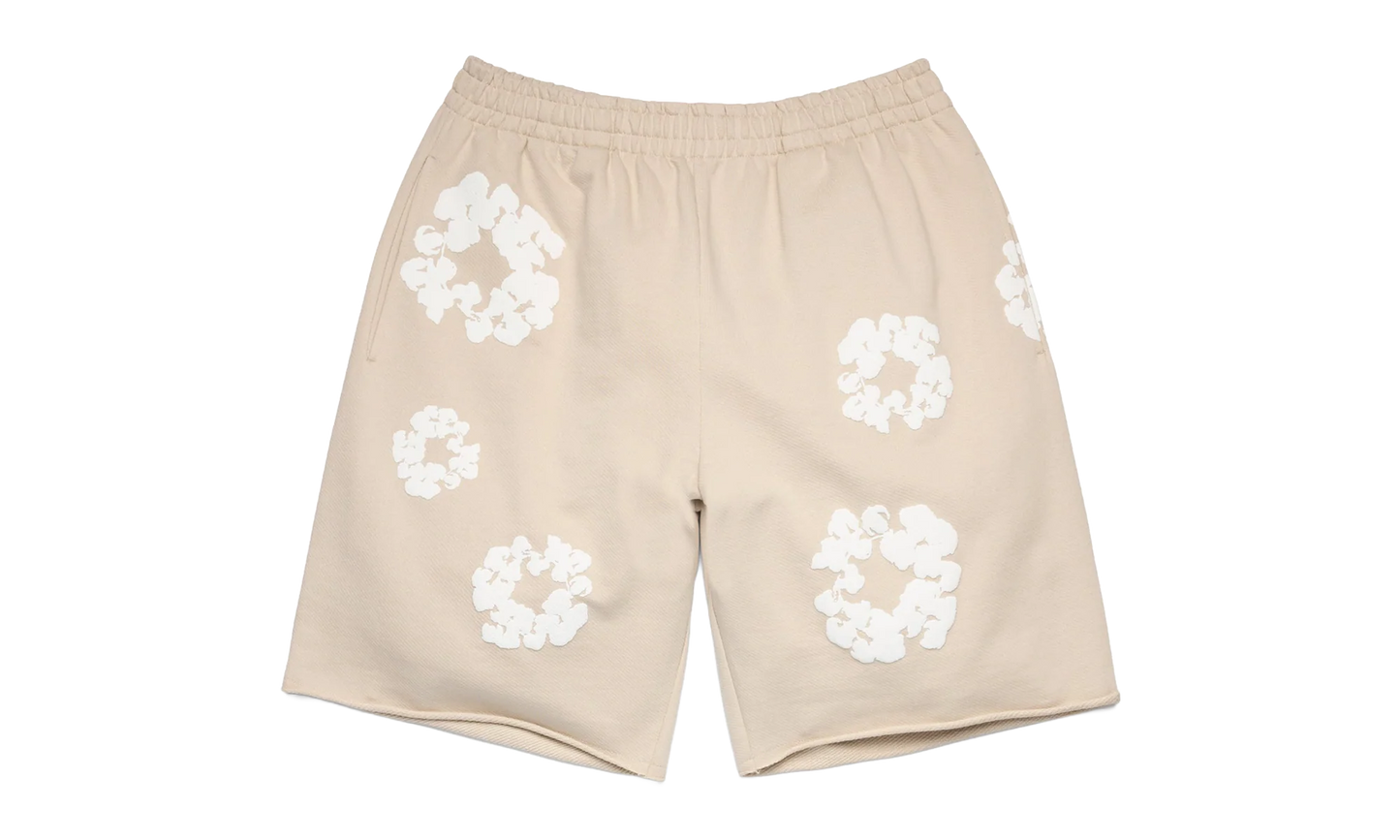 Cotton Wreath Sweatshorts "Cream" DT612